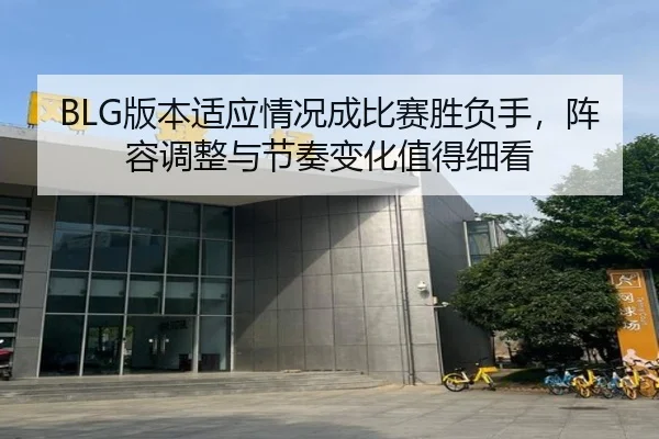 BLG版本适应情况成比赛胜负手，阵容调整与节奏变化值得细看（kaiyun）